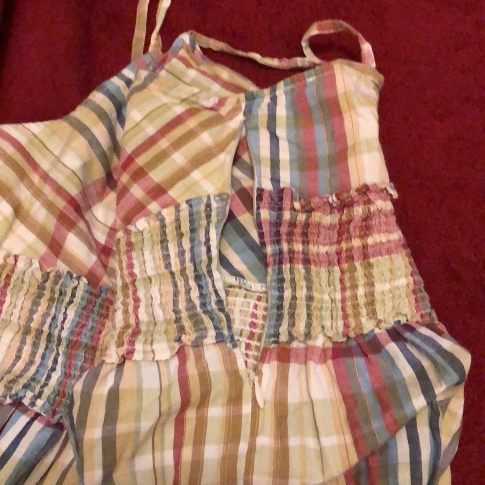 Plaid Sundress Size 12 - Picture 4 of 4